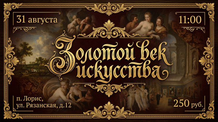 Золотой век искусства 1